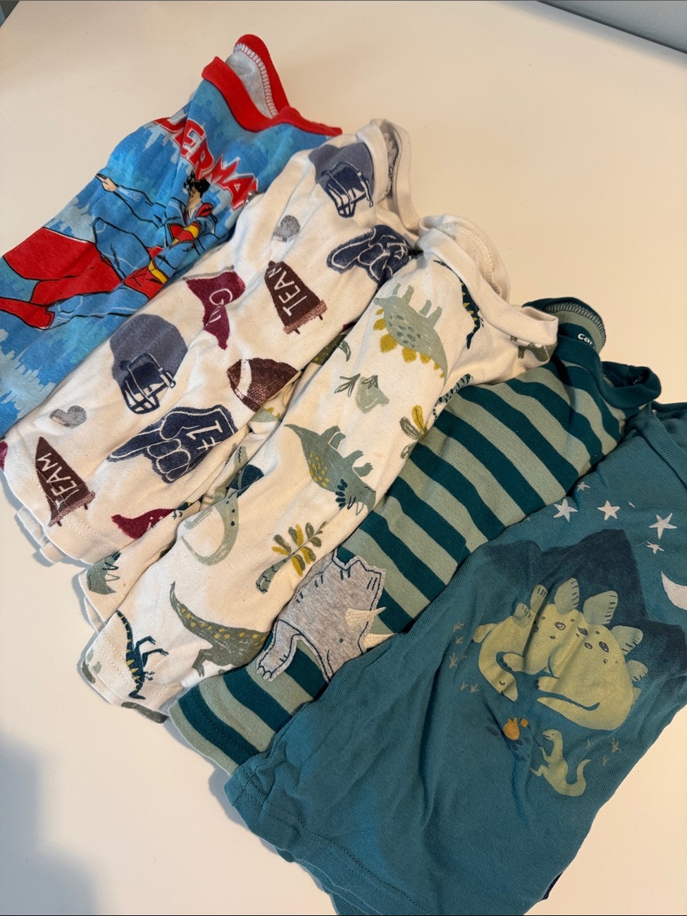 3T Carter’s Pajama Set Bundle of 5